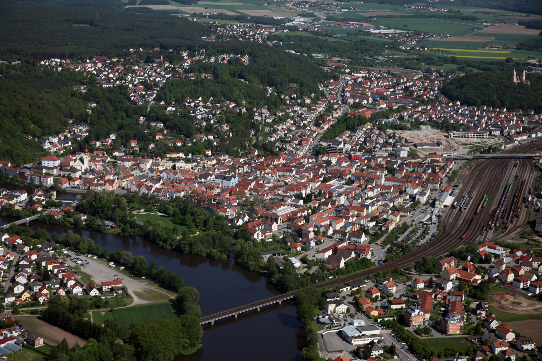 Luftaufnahme Schwandorf